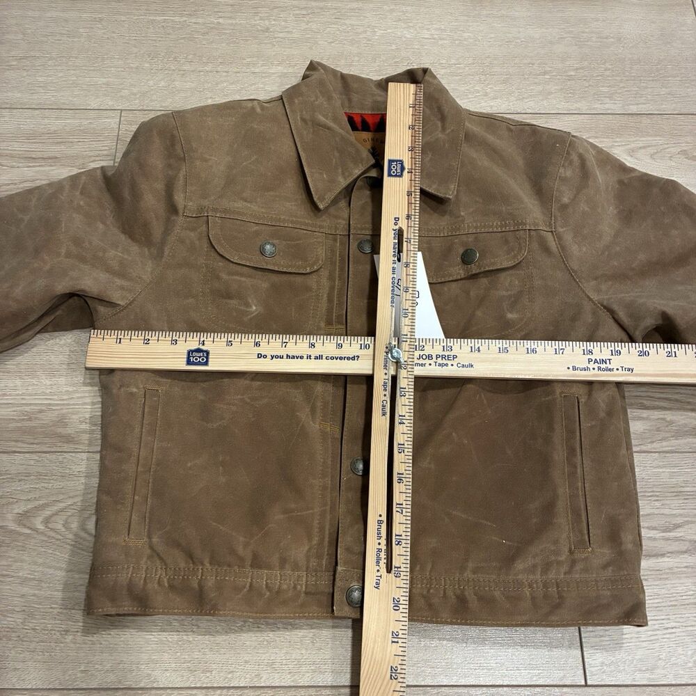 NWT Ginew x Pendleton Women’s Legends Niizhoo Coat Leather Wool Lined Size M - Picture 3 of 7